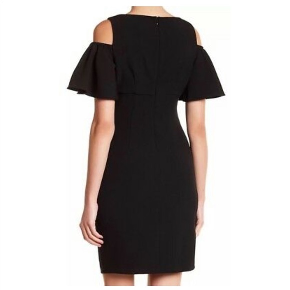 NWT Eliza J Black Cocktail Dress - Picture 2 of 5